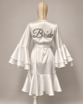 RUFFLE ROBE